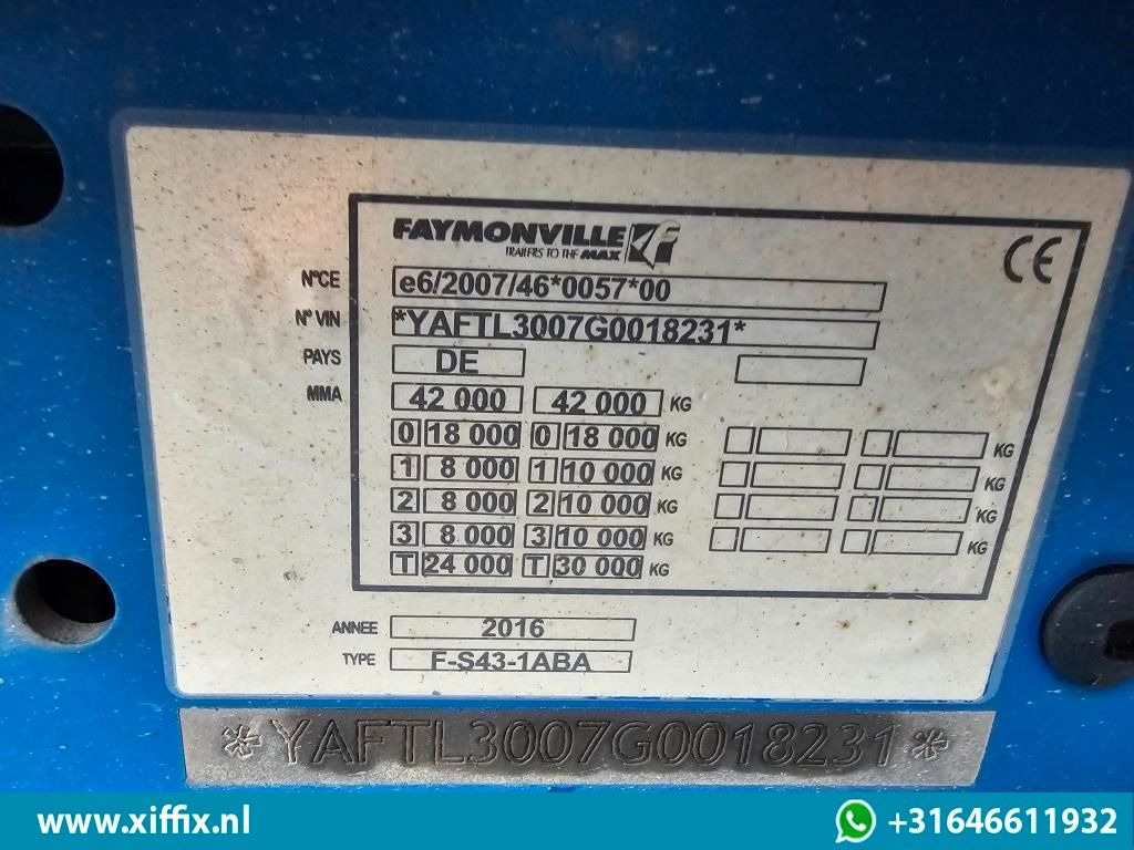 Semirremolque góndola rebajadas Faymonville TE Huur 3-ass. Semi dieplader met dubbele hydr. Kleppen en hydr. Ver: foto 16 Semirremolque góndola rebajadas Faymonville TE Huur 3-ass. Semi dieplader met dubbele hydr. Kleppen en hydr. Ver: foto 16