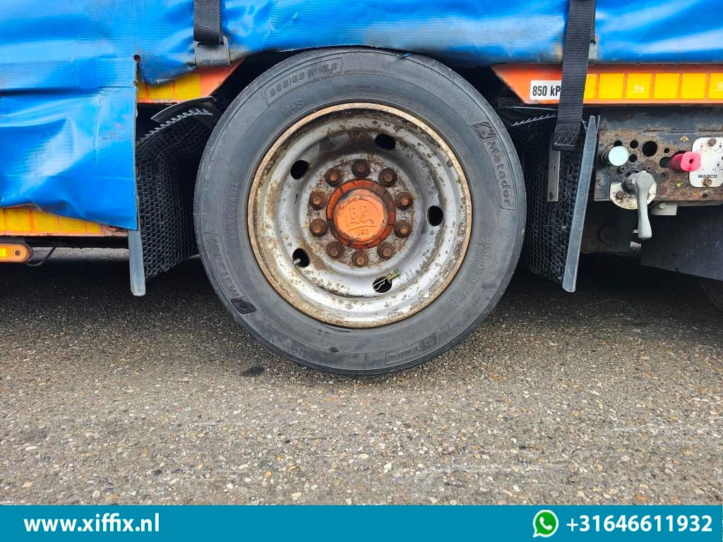 Semirremolque góndola rebajadas Meusburger 3-ass. Dieplader met huifopbouw / Naloop gestuurd: foto 10