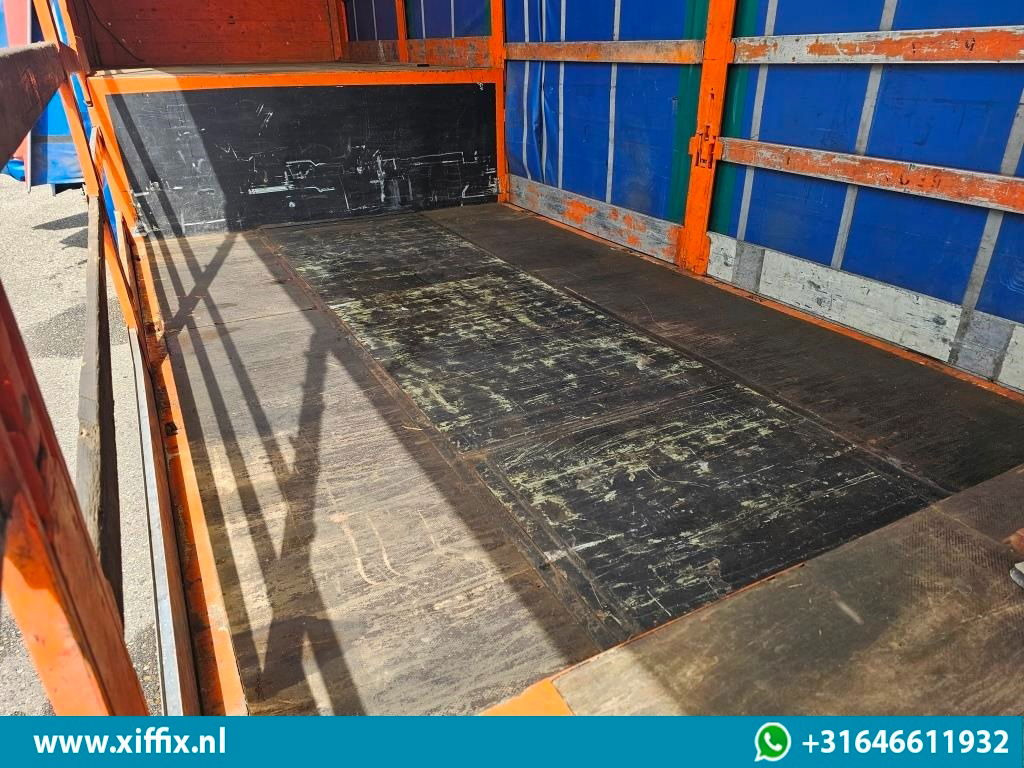 Semirremolque góndola rebajadas Meusburger 3-ass. Dieplader met huifopbouw / Naloop gestuurd: foto 7