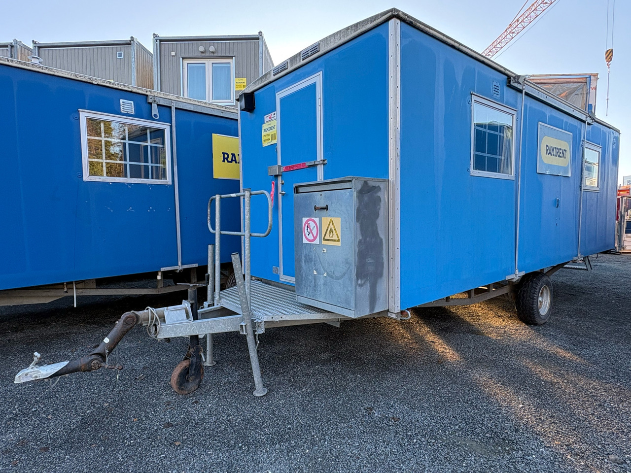 Arbetsvagnar PVFTD-6 - Casa contenedor, Remolque: foto 1 Arbetsvagnar PVFTD-6 - Casa contenedor, Remolque: foto 1