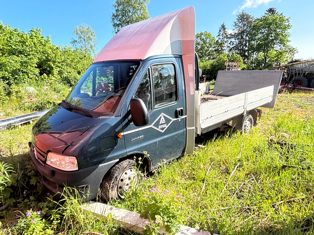Citroen Jumper EH35L - Camión caja abierta: foto 1 Citroen Jumper EH35L - Camión caja abierta: foto 1