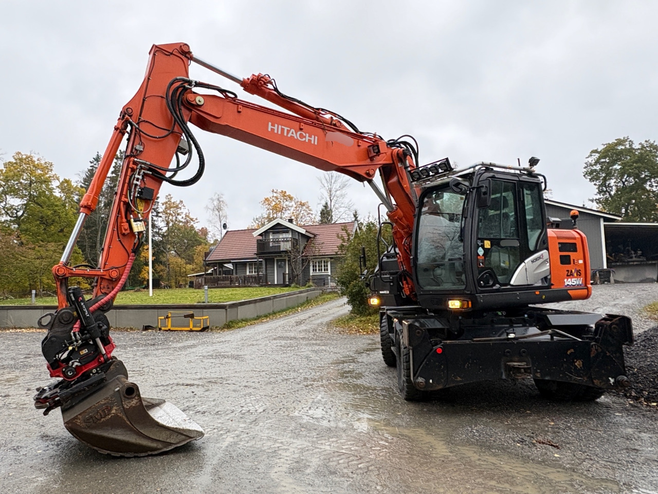 Hitachi ZX145W-6 - Excavadora: foto 1 Hitachi ZX145W-6 - Excavadora: foto 1