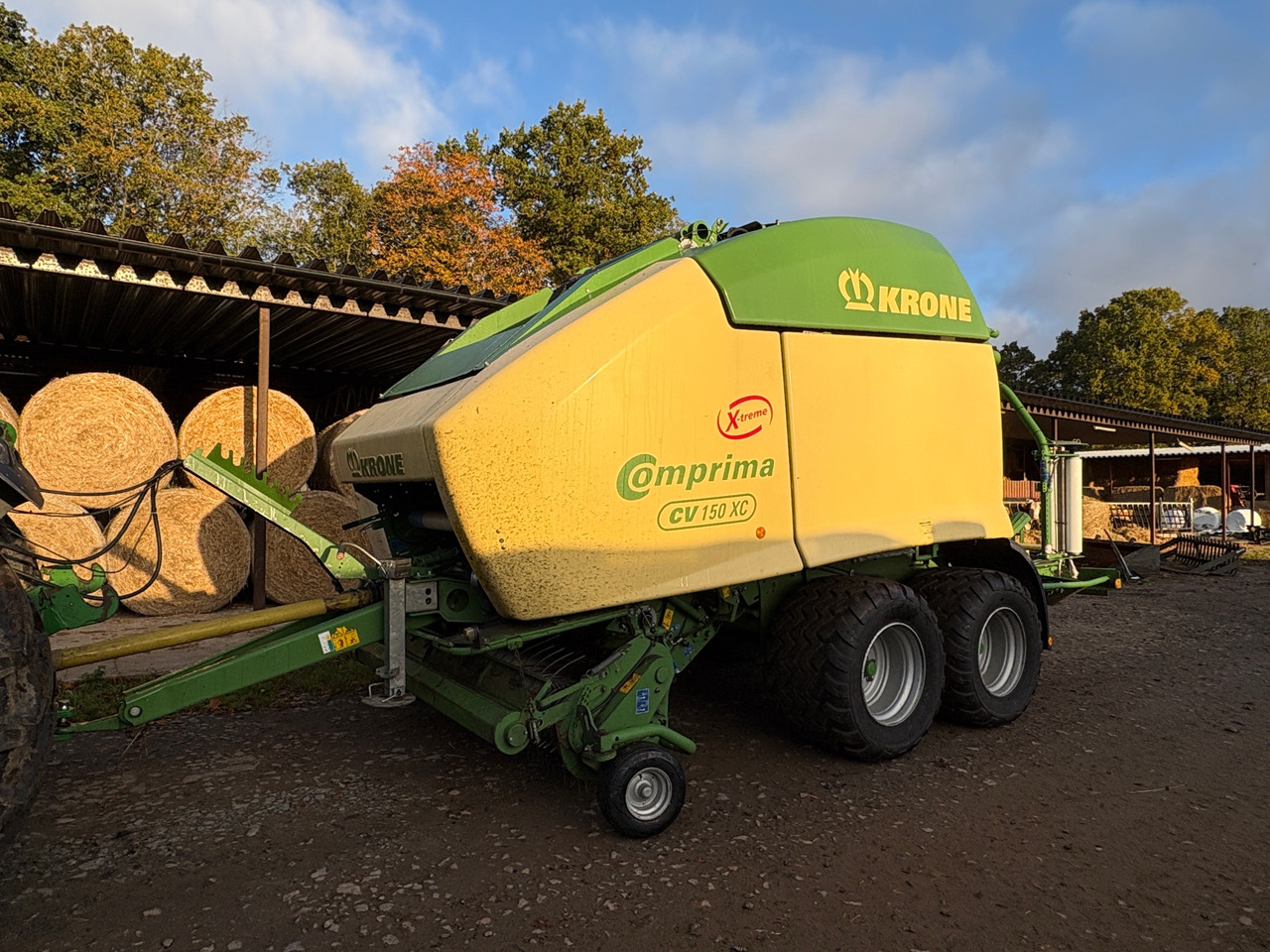 Krone Comprima X-treme CV 150 XC - Rotoempacadora: foto 1 Krone Comprima X-treme CV 150 XC - Rotoempacadora: foto 1