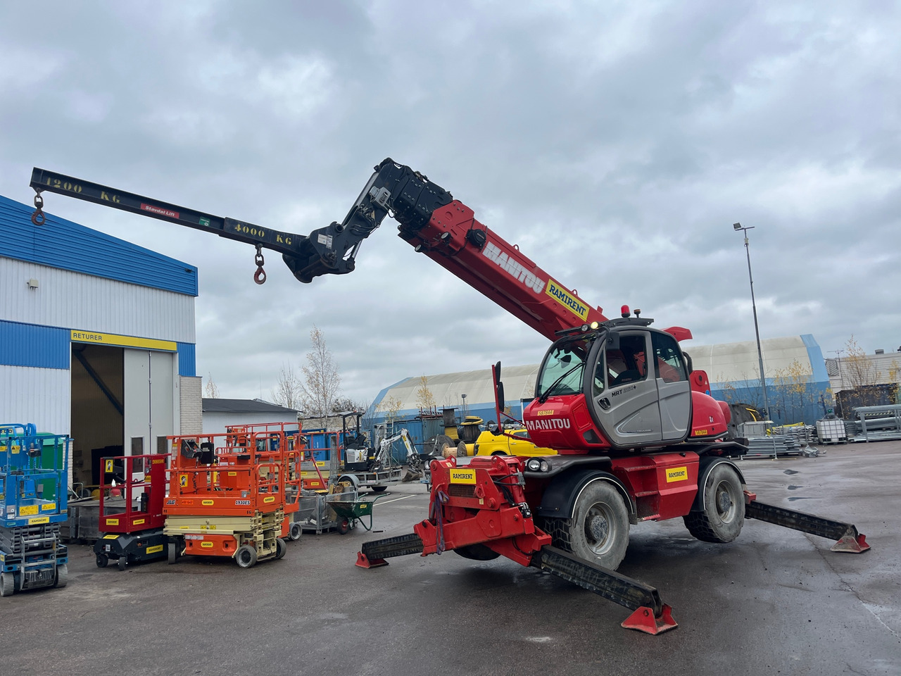 Manitou MRT2150 Privilege - Manipulador telescópico: foto 1 Manitou MRT2150 Privilege - Manipulador telescópico: foto 1