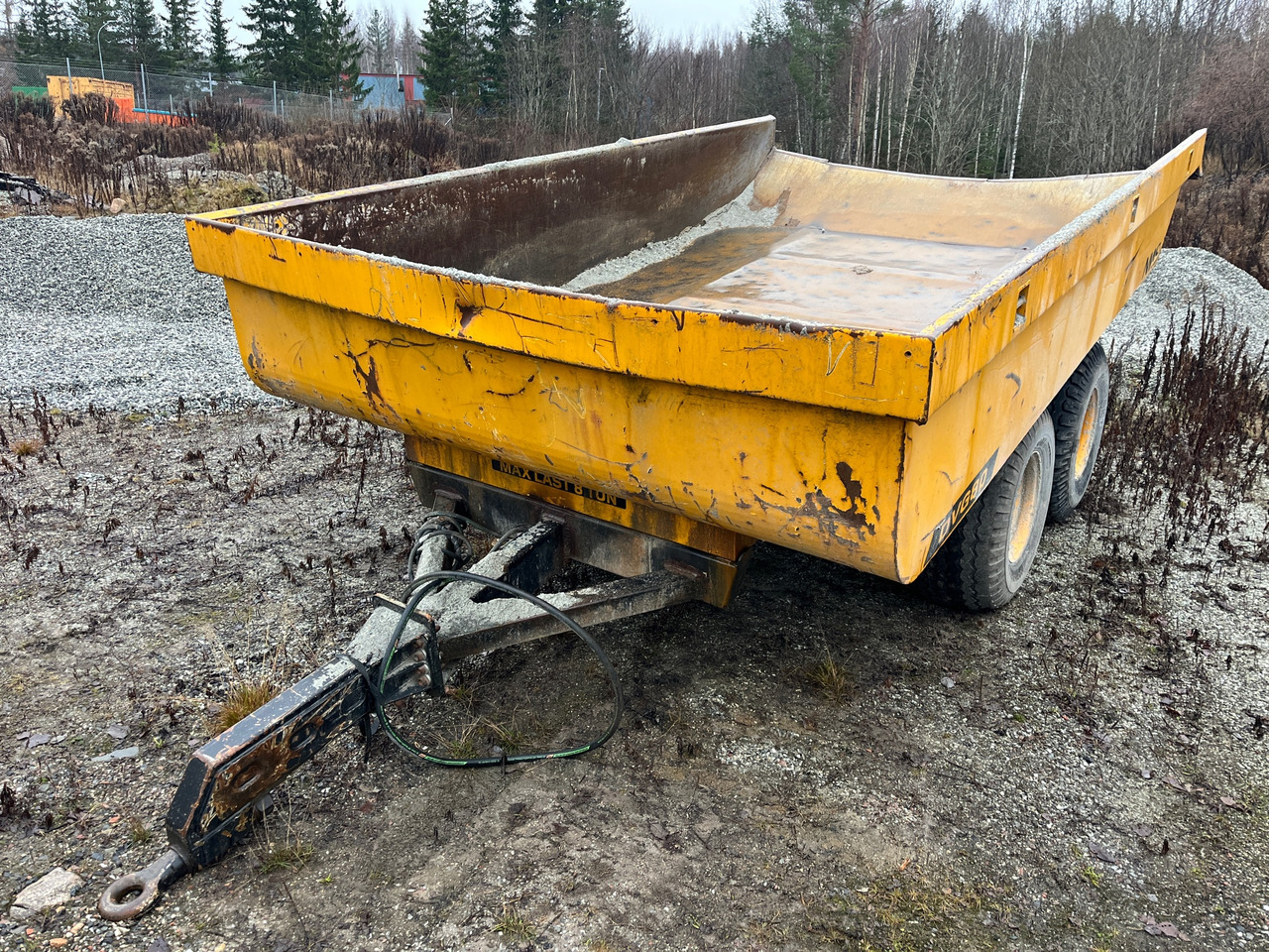 NMS DVG80 - Remolque volquete: foto 1 NMS DVG80 - Remolque volquete: foto 1