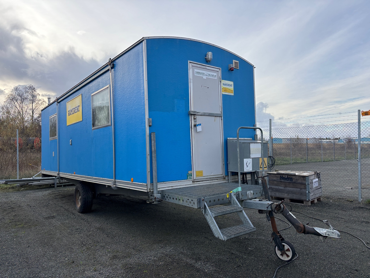 Norrlandsvagnar OMF6-30 - Casa contenedor, Remolque: foto 1 Norrlandsvagnar OMF6-30 - Casa contenedor, Remolque: foto 1