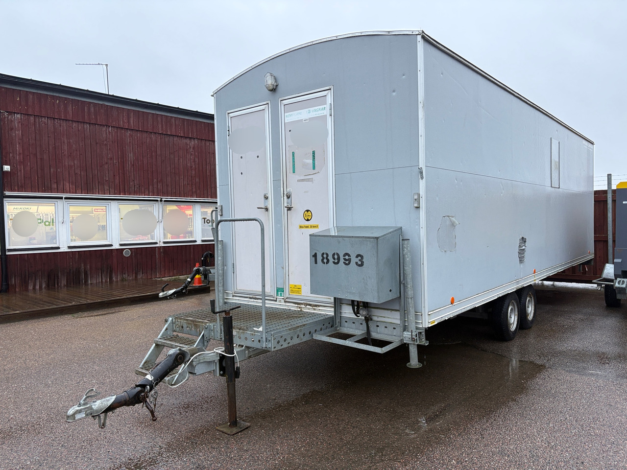 Norrlandsvagnar OMT5-50D - Casa contenedor, Remolque: foto 1 Norrlandsvagnar OMT5-50D - Casa contenedor, Remolque: foto 1