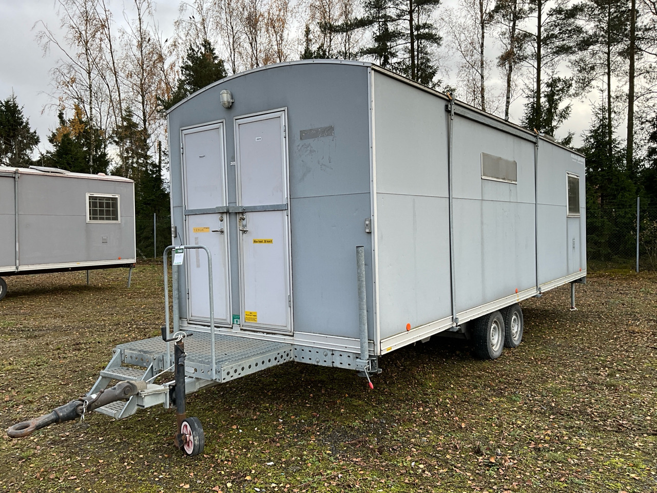 Norrlandsvagnar OMT6-40/20 - Casa contenedor, Remolque: foto 1 Norrlandsvagnar OMT6-40/20 - Casa contenedor, Remolque: foto 1