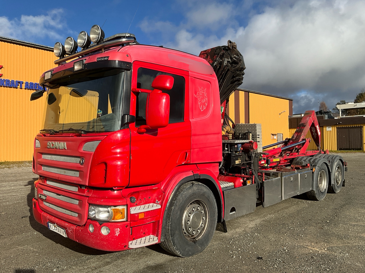 Scania P380 - Camión grúa: foto 1 Scania P380 - Camión grúa: foto 1