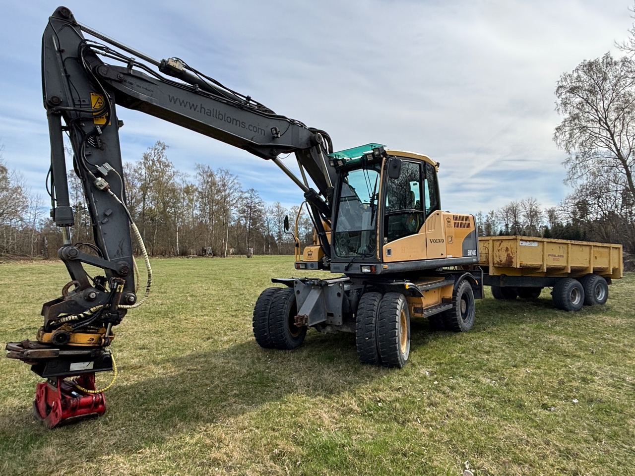 Volvo EW140C - Excavadora: foto 1 Volvo EW140C - Excavadora: foto 1