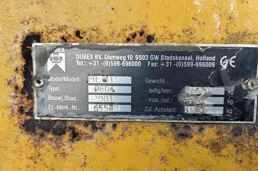 Dubex mentor 9804 - Pulverizador arrastrado: foto 4 Dubex mentor 9804 - Pulverizador arrastrado: foto 4