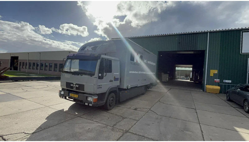 MAN 12.224 MAN 12.224 Afzet bak - Camión caja cerrada: foto 1 MAN 12.224 MAN 12.224 Afzet bak - Camión caja cerrada: foto 1