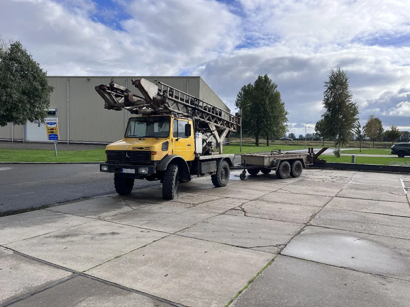 Mercedes-Benz Unimog U1250 Well Drill Brunnenbohr gerat - Perforadora: foto 1 Mercedes-Benz Unimog U1250 Well Drill Brunnenbohr gerat - Perforadora: foto 1