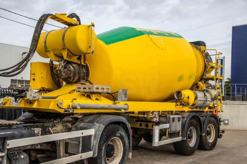 DE BUF BETON MIXER/MALAXEUR/MISCHER 10 M3 /GESTUURD/GELENKT/STEERING/DIR. - Semirremolque hormigonera: foto 1 DE BUF BETON MIXER/MALAXEUR/MISCHER 10 M3 /GESTUURD/GELENKT/STEERING/DIR. - Semirremolque hormigonera: foto 1