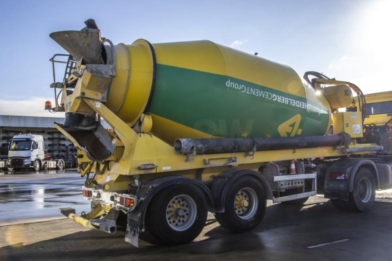 DE BUF MIXER/MALAXEUR/MISCHER-10M3 (gestuurd/gelenkt/dir./steering) - Semirremolque hormigonera: foto 4 DE BUF MIXER/MALAXEUR/MISCHER-10M3 (gestuurd/gelenkt/dir./steering) - Semirremolque hormigonera: foto 4