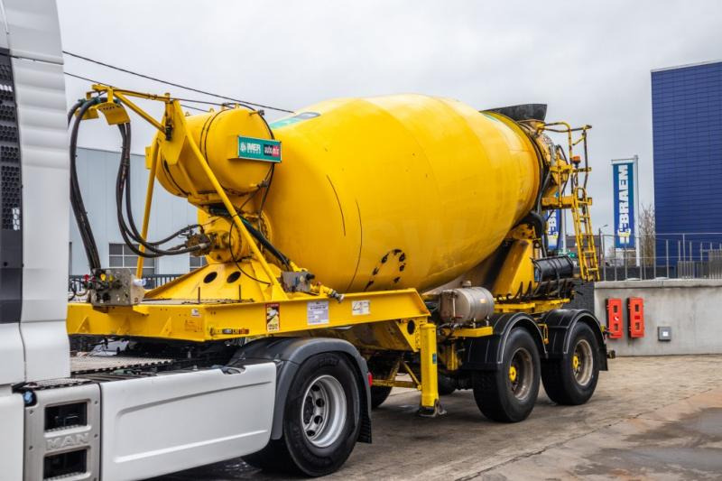 Imer BETON MIXER/MALAXEUR/MISCHER-10M3- STEERING AXLE - Semirremolque hormigonera: foto 1 Imer BETON MIXER/MALAXEUR/MISCHER-10M3- STEERING AXLE - Semirremolque hormigonera: foto 1