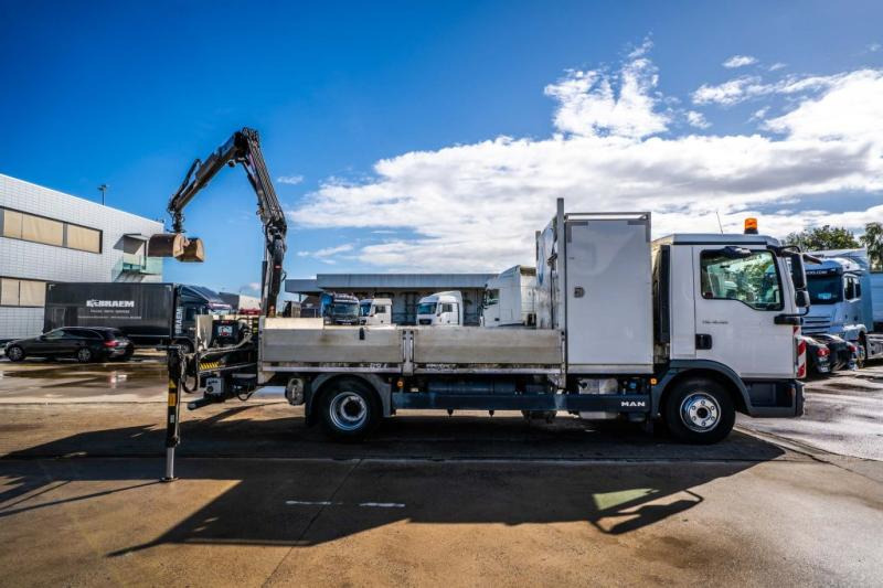 MAN TGL 12.190 BL + HIAB 055 D-1 HIDUO - Camión caja abierta, Camión grúa: foto 3 MAN TGL 12.190 BL + HIAB 055 D-1 HIDUO - Camión caja abierta, Camión grúa: foto 3