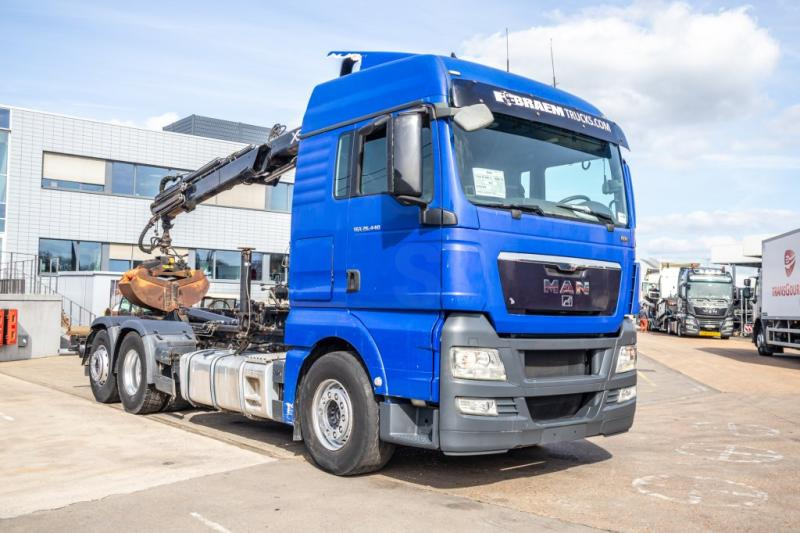 MAN TGX 25.440 LL - HIAB 122 PRO - Camión multibasculante, Camión grúa: foto 2 MAN TGX 25.440 LL - HIAB 122 PRO - Camión multibasculante, Camión grúa: foto 2