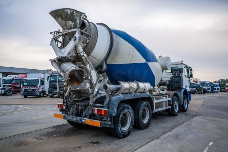 Mercedes ACTROS 4141 BB-MP2 + MIXER 9M3 - Camión hormigonera: foto 4 Mercedes ACTROS 4141 BB-MP2 + MIXER 9M3 - Camión hormigonera: foto 4