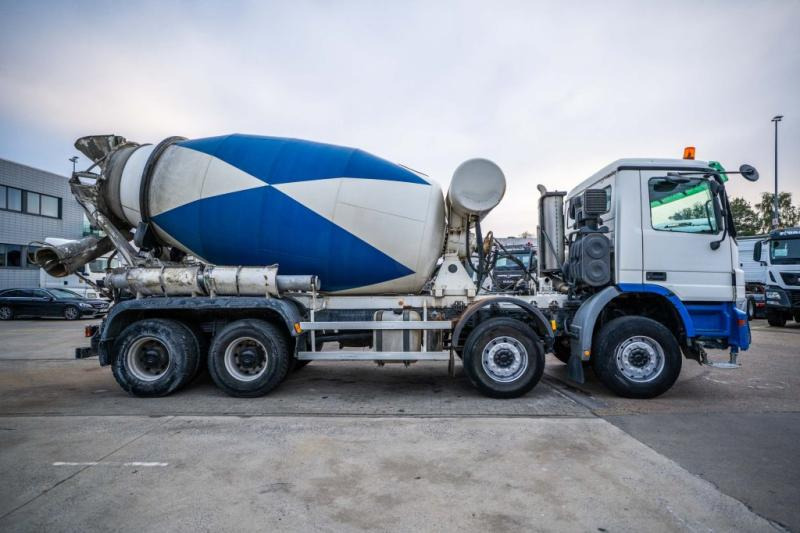 Mercedes ACTROS 4141 BB-MP2 + MIXER 9M3 - Camión hormigonera: foto 3 Mercedes ACTROS 4141 BB-MP2 + MIXER 9M3 - Camión hormigonera: foto 3