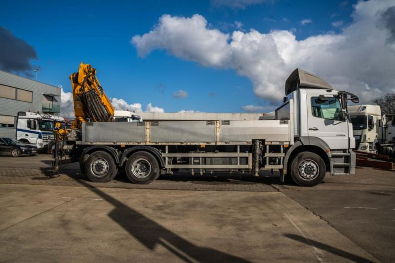 Mercedes AXOR 2529 L - EFFER 250/4S+JIB - Camión caja abierta, Camión grúa: foto 3 Mercedes AXOR 2529 L - EFFER 250/4S+JIB - Camión caja abierta, Camión grúa: foto 3