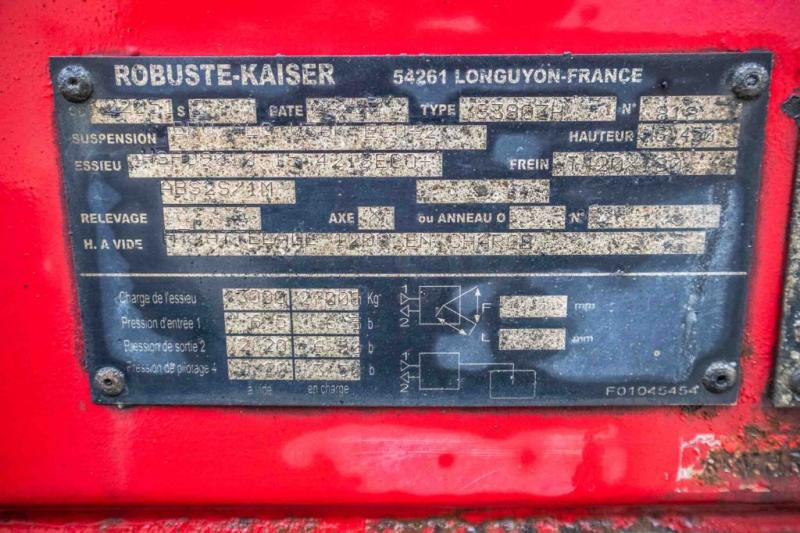 Semirremolque volquete ROBUSTE-KAISER KIPPER - HYRD. DEUR-30m3: foto 8 Semirremolque volquete ROBUSTE-KAISER KIPPER - HYRD. DEUR-30m3: foto 8