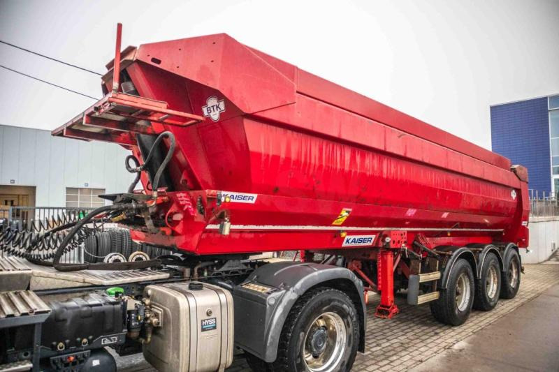 ROBUSTE-KAISER KIPPER - HYRD. DEUR-30m3 - Semirremolque volquete: foto 1 ROBUSTE-KAISER KIPPER - HYRD. DEUR-30m3 - Semirremolque volquete: foto 1
