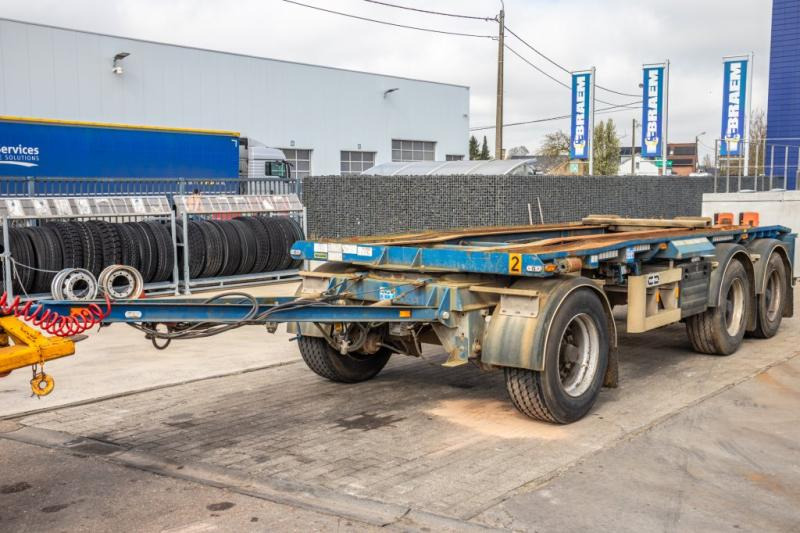 VANHOOL CONTAINER AANHANGER - Remolque multilift/ Portacontenedores de cadenas: foto 1 VANHOOL CONTAINER AANHANGER - Remolque multilift/ Portacontenedores de cadenas: foto 1