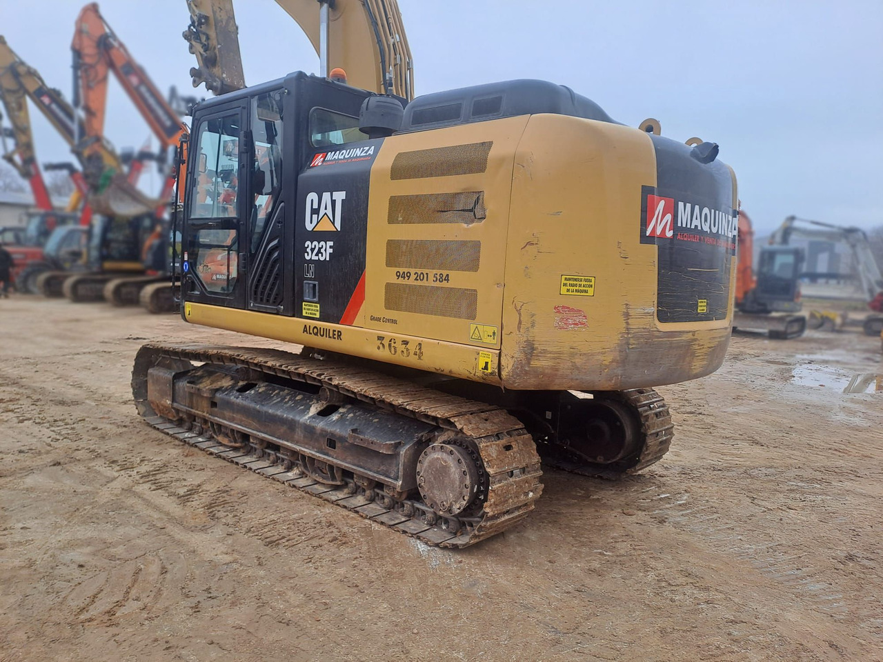 CATERPILLAR 323FLN IHC - Excavadora de cadenas: foto 5 CATERPILLAR 323FLN IHC - Excavadora de cadenas: foto 5