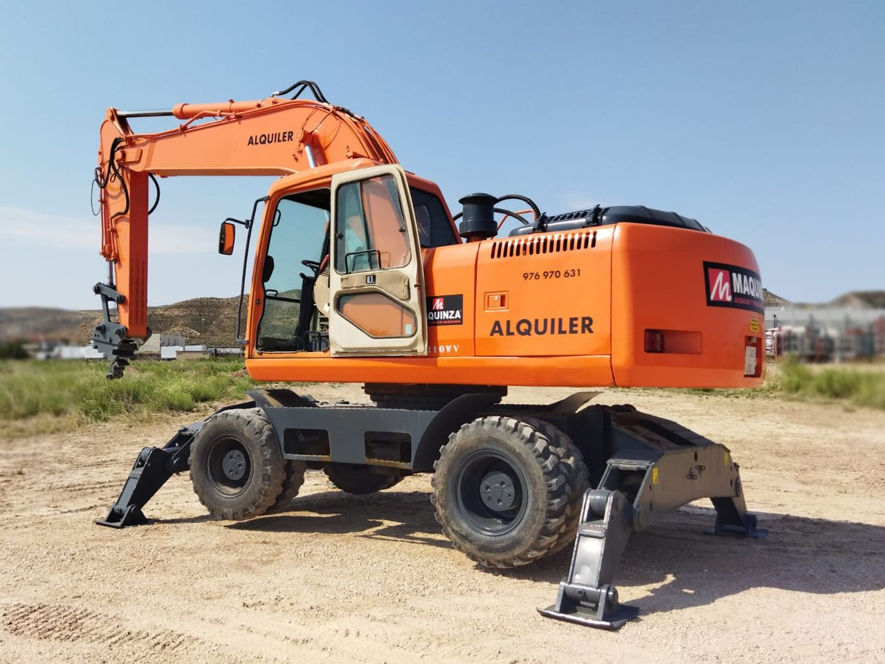 DAEWOO 210 W-V M4E (LOC) - Excavadora de ruedas: foto 5 DAEWOO 210 W-V M4E (LOC) - Excavadora de ruedas: foto 5