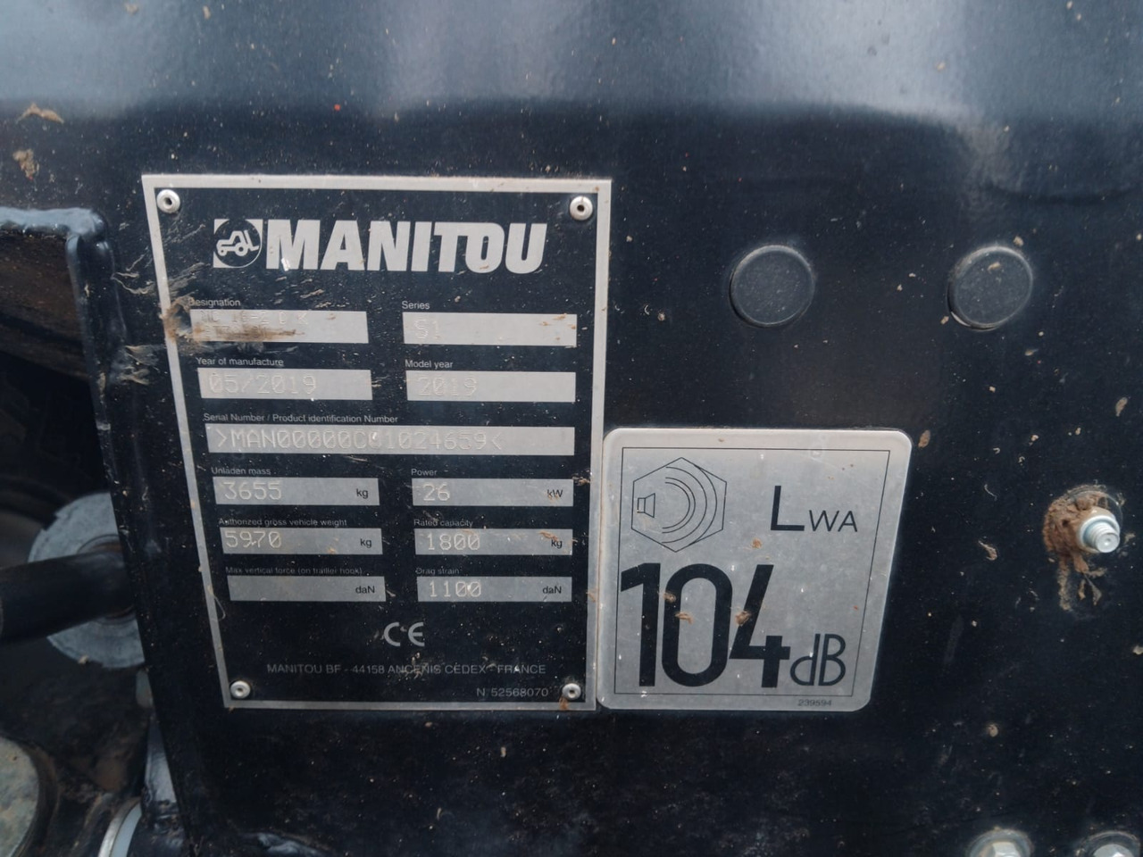 Carretilla elevadora MANITOU MC18.2 D: foto 10 Carretilla elevadora MANITOU MC18.2 D: foto 10