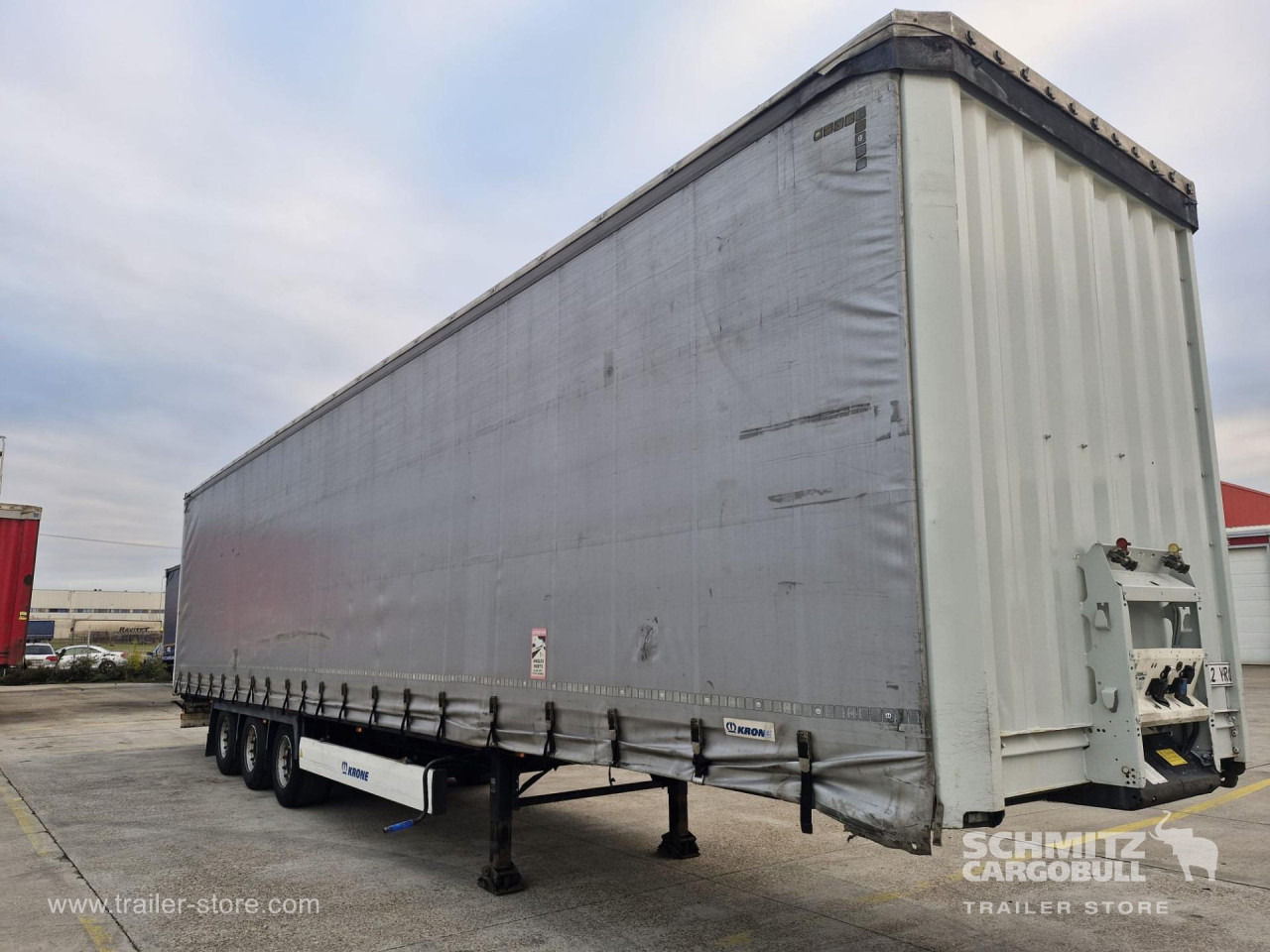 KRONE Curtainsider Mega - Semirremolque lona: foto 1 KRONE Curtainsider Mega - Semirremolque lona: foto 1