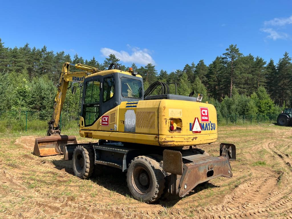 Komatsu PW 160-7 - Excavadora de ruedas: foto 4 Komatsu PW 160-7 - Excavadora de ruedas: foto 4