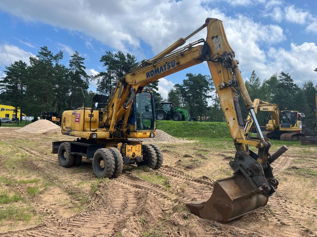 Komatsu PW 160 ES-7K - Excavadora de ruedas: foto 2 Komatsu PW 160 ES-7K - Excavadora de ruedas: foto 2