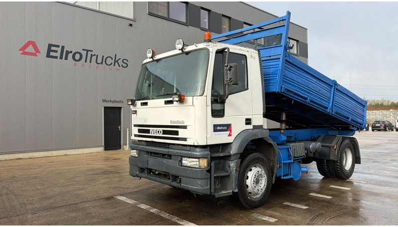 Iveco Eurotech 190 E 34 (POMPE MANUELLE / BOITE MANUELLE / MANUAL PUMP / FULL STEEL SUSP. / LAMES) - Camión volquete: foto 1 Iveco Eurotech 190 E 34 (POMPE MANUELLE / BOITE MANUELLE / MANUAL PUMP / FULL STEEL SUSP. / LAMES) - Camión volquete: foto 1
