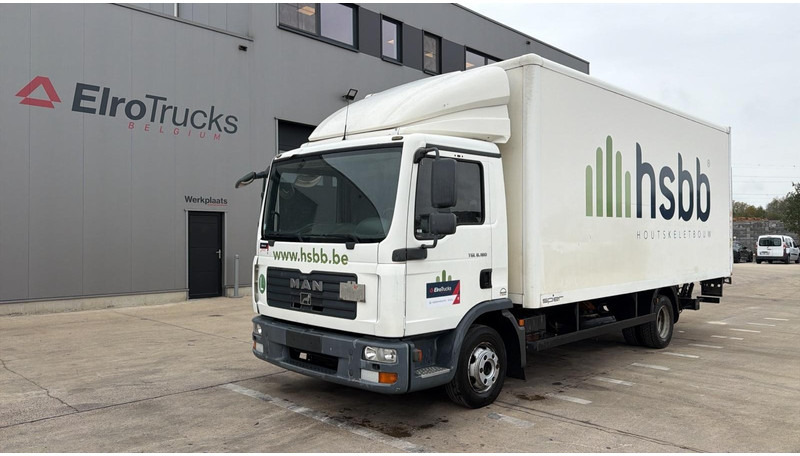 MAN TGL 8.180 (BELGIAN TRUCK / PERFECT CONDITION / MANUAL GEARBOX / LAMES / STEEL SUSP.) - Camión caja cerrada: foto 1 MAN TGL 8.180 (BELGIAN TRUCK / PERFECT CONDITION / MANUAL GEARBOX / LAMES / STEEL SUSP.) - Camión caja cerrada: foto 1