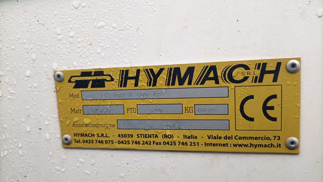 Desbrozadora de brazo Hyster pulisci fossi Hymac: foto 8 Desbrozadora de brazo Hyster pulisci fossi Hymac: foto 8