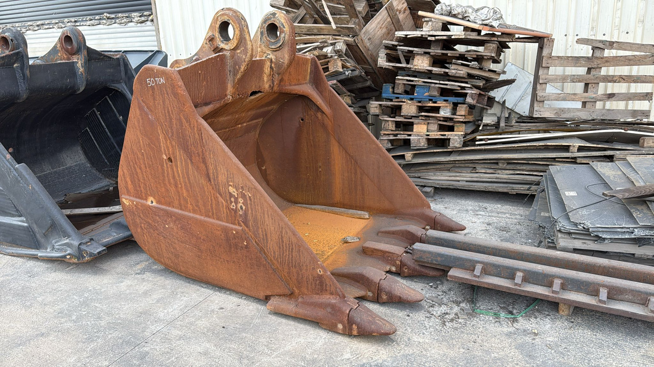 HITACHI Second Hand 50tons Bucket With Cheap Price - Cazo para excavadora para Excavadora de cadenas: foto 1 HITACHI Second Hand 50tons Bucket With Cheap Price - Cazo para excavadora para Excavadora de cadenas: foto 1