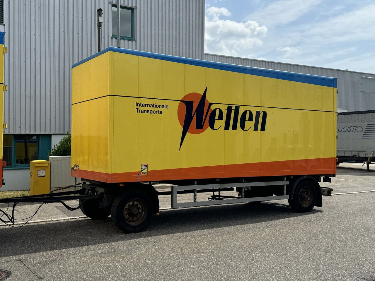 Bachert 14t Alu-Möbelkoffer 7,2m BPW Luft ZS - Remolque caja cerrada: foto 5 Bachert 14t Alu-Möbelkoffer 7,2m BPW Luft ZS - Remolque caja cerrada: foto 5