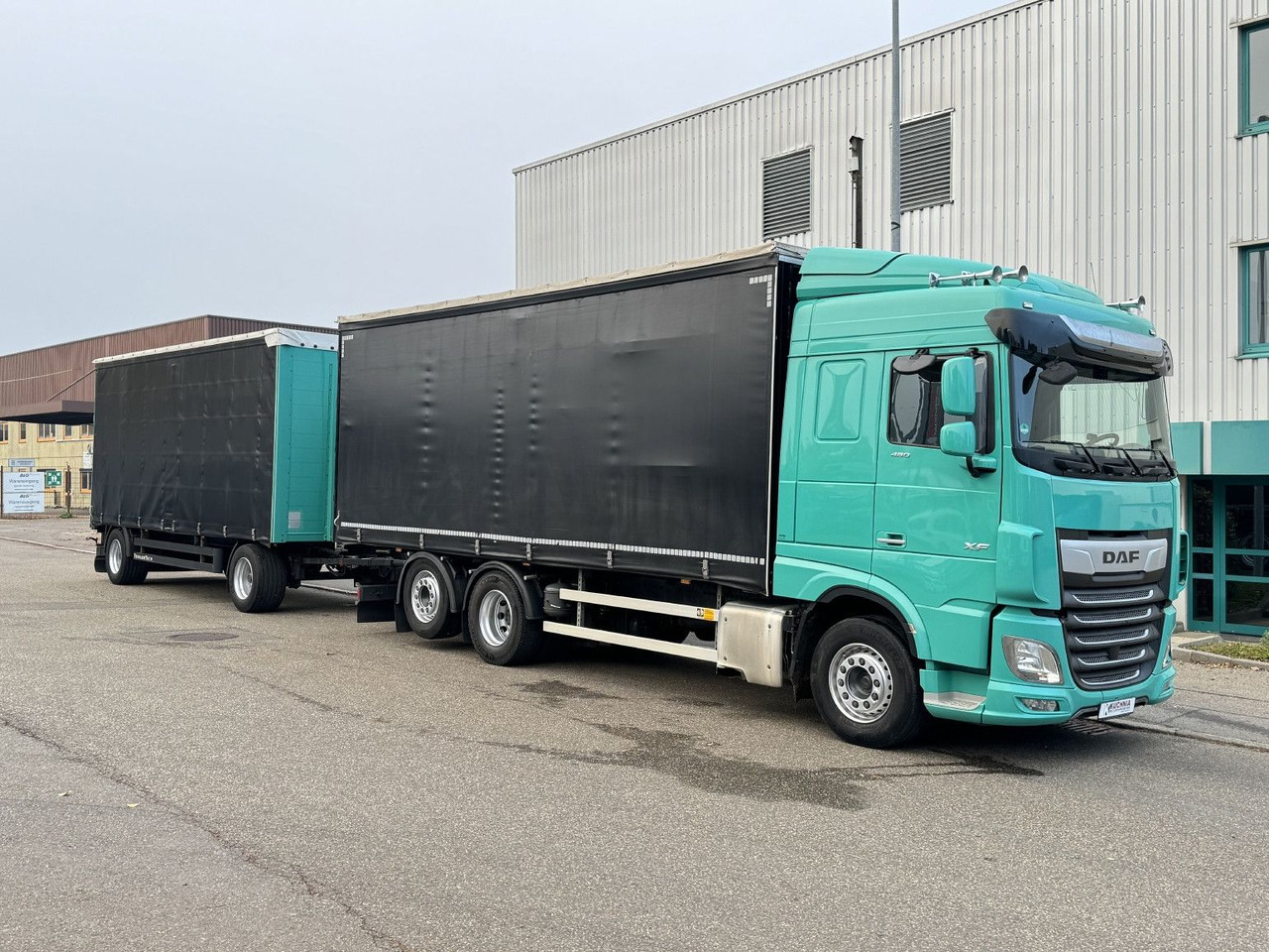 Camión lona DAF XF480 6x2 Schiebeplane-Zug Bordwände Lenkachse: foto 9 Camión lona DAF XF480 6x2 Schiebeplane-Zug Bordwände Lenkachse: foto 9