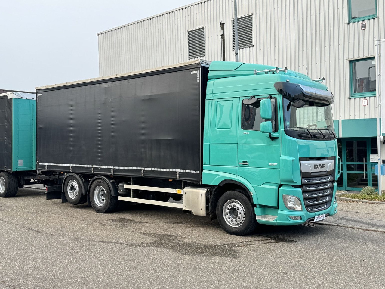 Camión lona DAF XF480 6x2 Schiebeplane-Zug Bordwände Lenkachse: foto 11 Camión lona DAF XF480 6x2 Schiebeplane-Zug Bordwände Lenkachse: foto 11