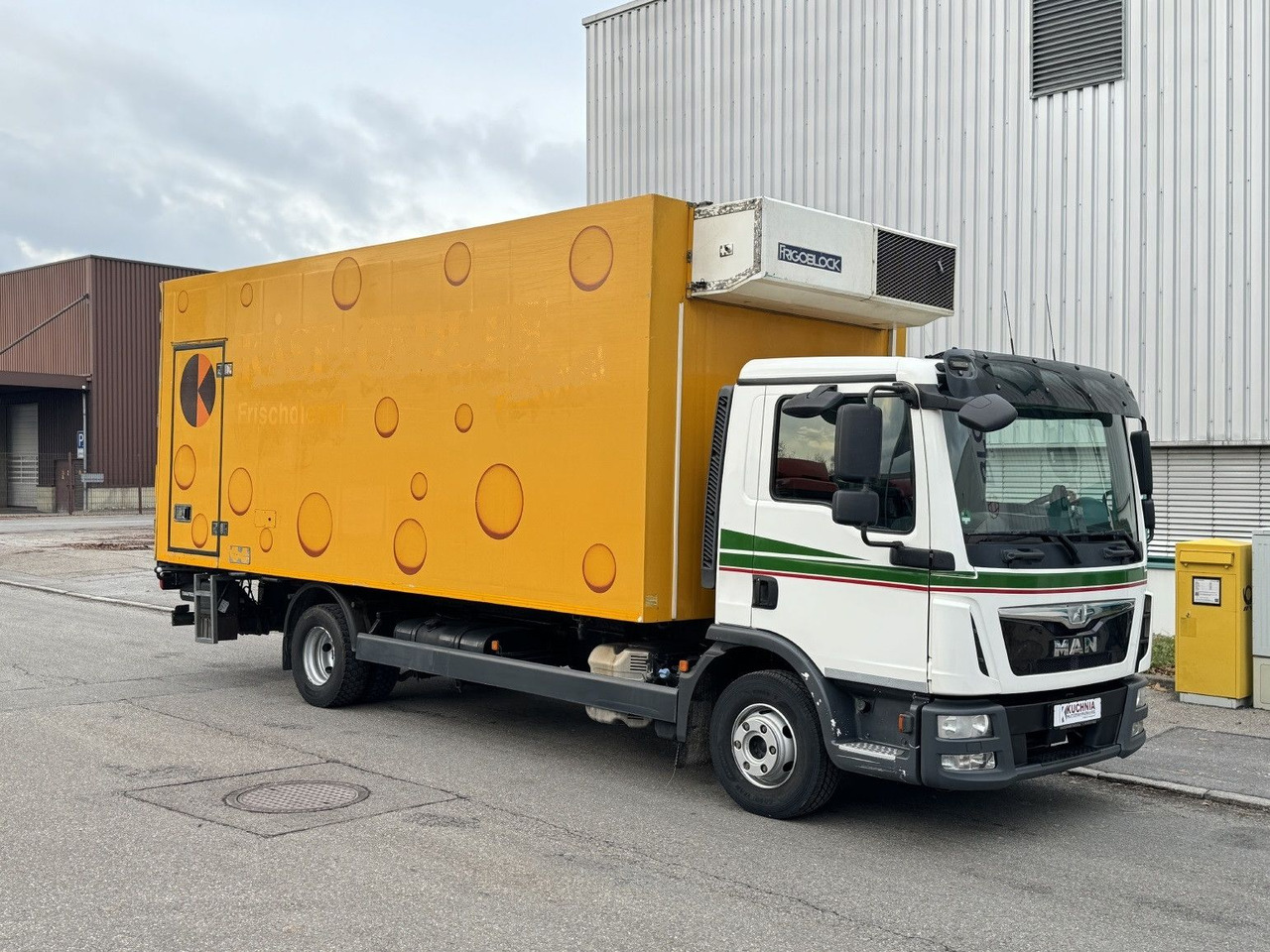 MAN TGL 12.250 Tiefkühlkoffer 6m LBW E6 Klima Autom - Camión frigorífico: foto 1 MAN TGL 12.250 Tiefkühlkoffer 6m LBW E6 Klima Autom - Camión frigorífico: foto 1