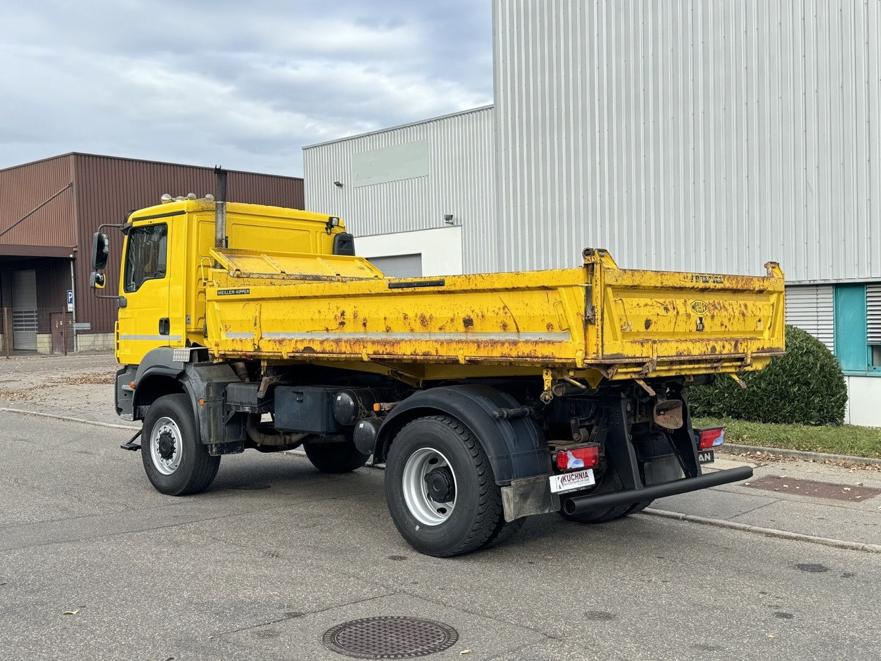 MAN TGM 18.340 4x4 ALLRAD MEILLER 3-S Kipper AHK - Camión volquete: foto 5 MAN TGM 18.340 4x4 ALLRAD MEILLER 3-S Kipper AHK - Camión volquete: foto 5
