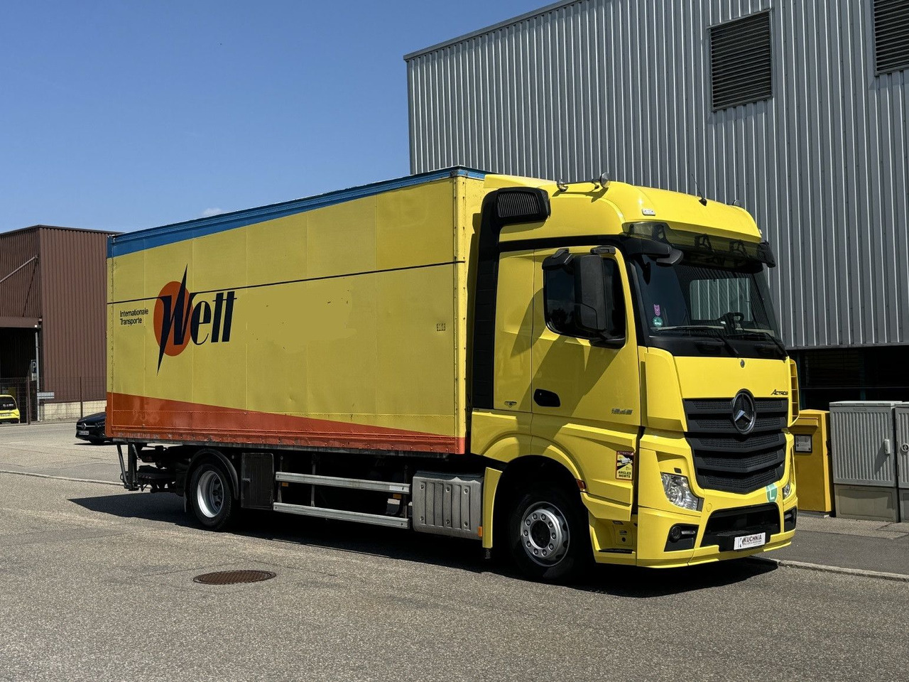 Mercedes-Benz Actros 1845 LL Gr.Haus AWL-Möbelkoffer uLBW - Camión caja cerrada: foto 3 Mercedes-Benz Actros 1845 LL Gr.Haus AWL-Möbelkoffer uLBW - Camión caja cerrada: foto 3