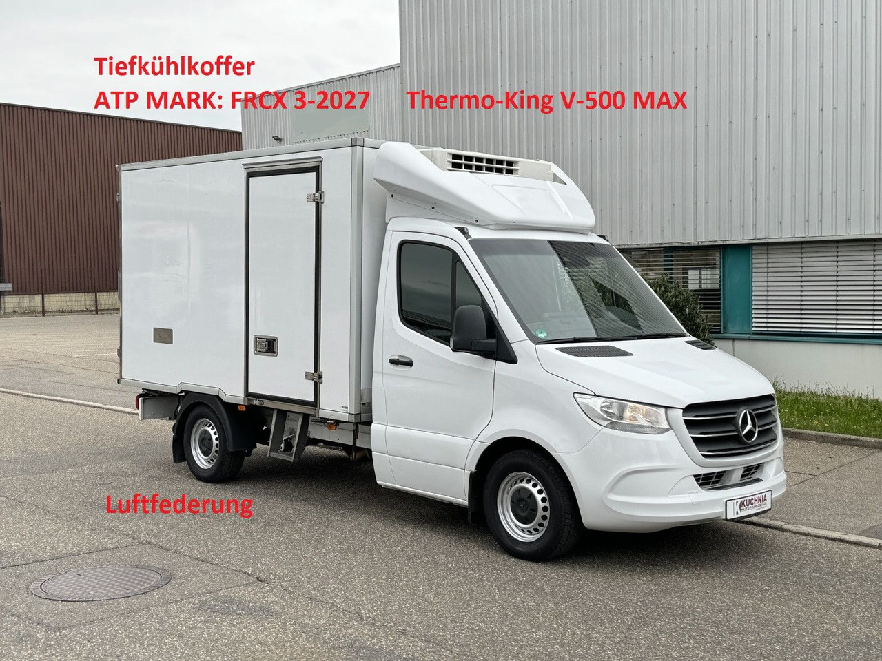 Mercedes-Benz Sprinter 316 Tiefkühl 3,3m TK V-500 MAX Luftgef. - Furgoneta frigorifica: foto 1 Mercedes-Benz Sprinter 316 Tiefkühl 3,3m TK V-500 MAX Luftgef. - Furgoneta frigorifica: foto 1
