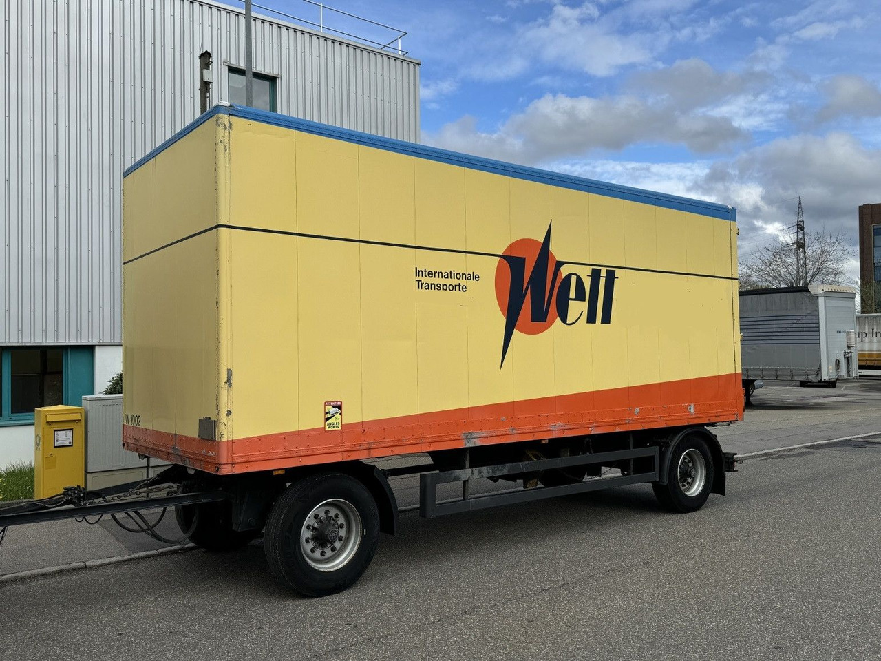Genkopf 14t Alu-Möbelkoffer 7,1m BPW Luft ZS - Remolque caja cerrada: foto 3 Genkopf 14t Alu-Möbelkoffer 7,1m BPW Luft ZS - Remolque caja cerrada: foto 3