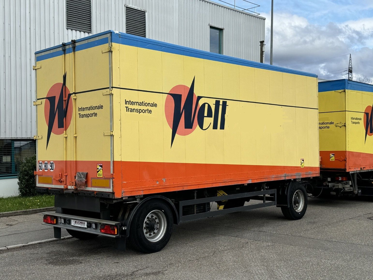 Genkopf 14t Alu-Möbelkoffer 7,1m BPW Luft ZS - Remolque caja cerrada: foto 5 Genkopf 14t Alu-Möbelkoffer 7,1m BPW Luft ZS - Remolque caja cerrada: foto 5