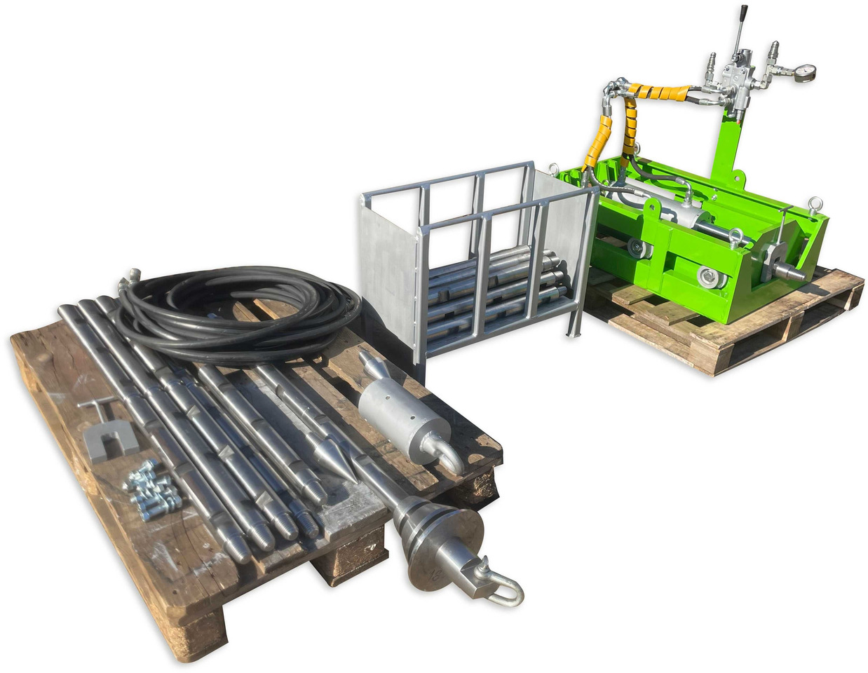 Directional Drilling, Hydraulic Pressing - Manufacturer / Przewierty Sterowane, Przecisk Hydrauliczny - Producent / Řízené Protlaky, Hydraulický Protlač - Výrobce / Foraje Dirijate, Presare Hidraulică - Perforadora direccional horizontal: foto 4 Directional Drilling, Hydraulic Pressing - Manufacturer / Przewierty Sterowane, Przecisk Hydrauliczny - Producent / Řízené Protlaky, Hydraulický Protlač - Výrobce / Foraje Dirijate, Presare Hidraulică - Perforadora direccional horizontal: foto 4