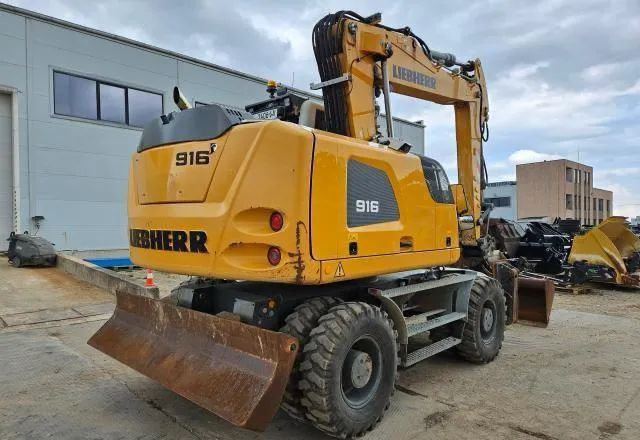 Liebherr A 916 Litronic, 2019 ROK, PODPORY + PŁUG, 6100 MTH - Excavadora de ruedas: foto 5 Liebherr A 916 Litronic, 2019 ROK, PODPORY + PŁUG, 6100 MTH - Excavadora de ruedas: foto 5