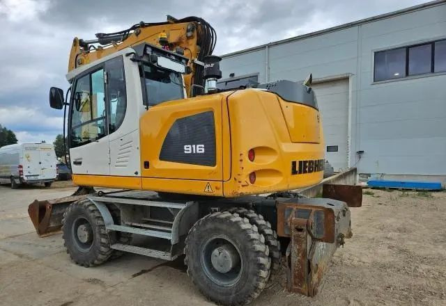 Liebherr A 916 Litronic, 2019 ROK, PODPORY + PŁUG, 6100 MTH - Excavadora de ruedas: foto 4 Liebherr A 916 Litronic, 2019 ROK, PODPORY + PŁUG, 6100 MTH - Excavadora de ruedas: foto 4